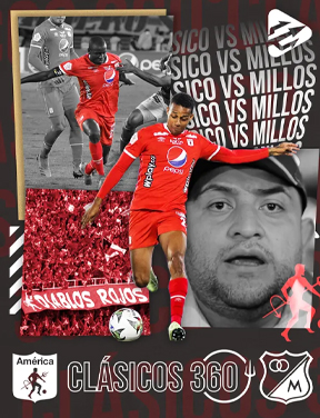 Clásicos 360 – América vs Millonarios FC – Liga BetPlay