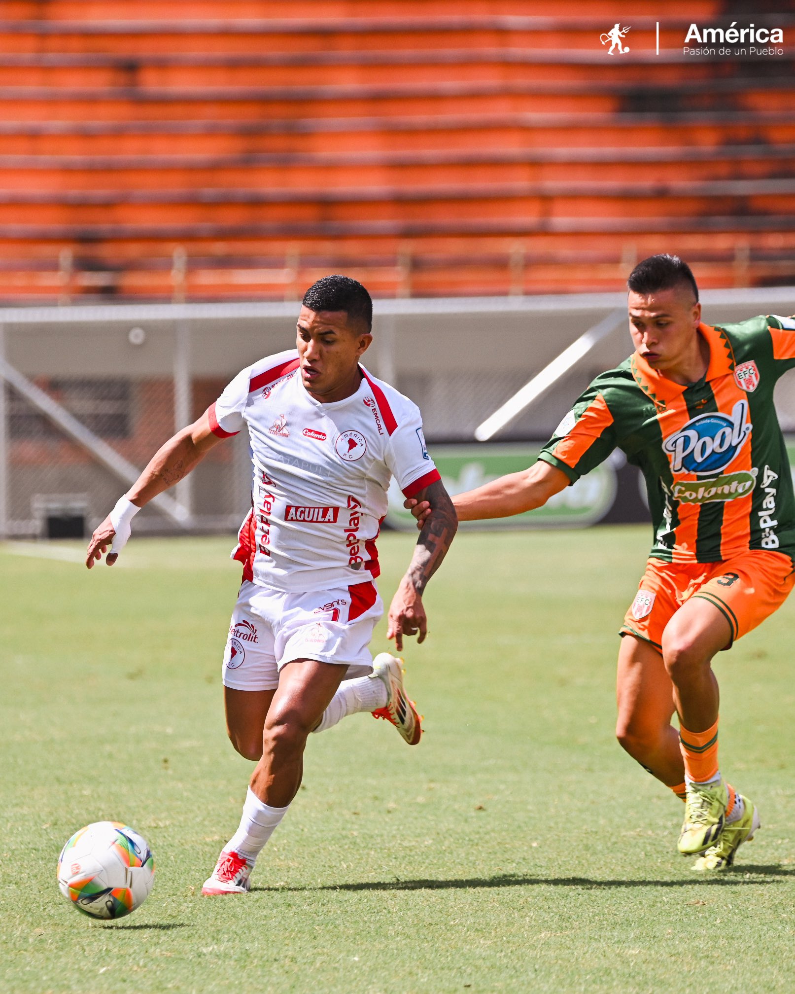 Envigado vs. América de Cali en el Poliderpotivo Sur