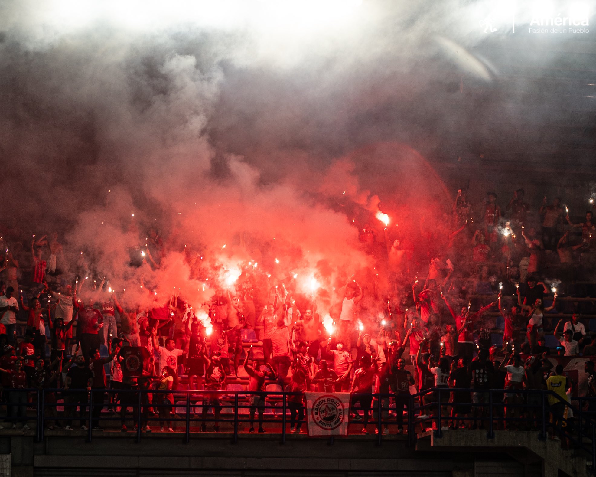 Los hinchas de ‘la Mechita’, presentes en la victoria contra el Unión