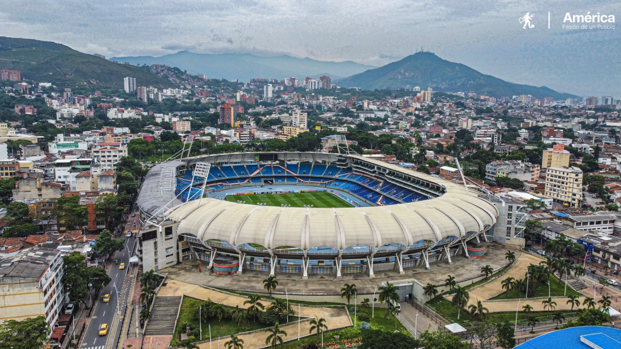 Estadio Pascual Guerrero, fortín de América de Cali | Foto: @AmericadeCali.