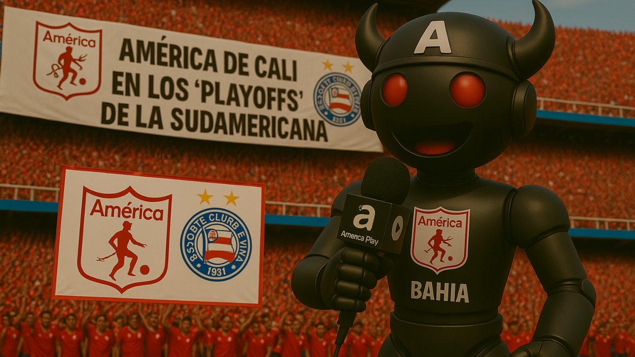 DIAblini, reportero virtual de América Play | Foto: IA / América Play.