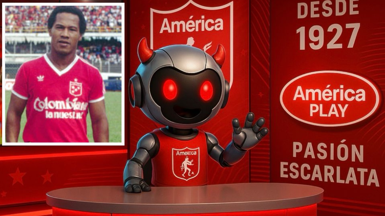 Willington Ortiz vistiendo la camiseta de América de Cali | Foto: @AméricadeCali.