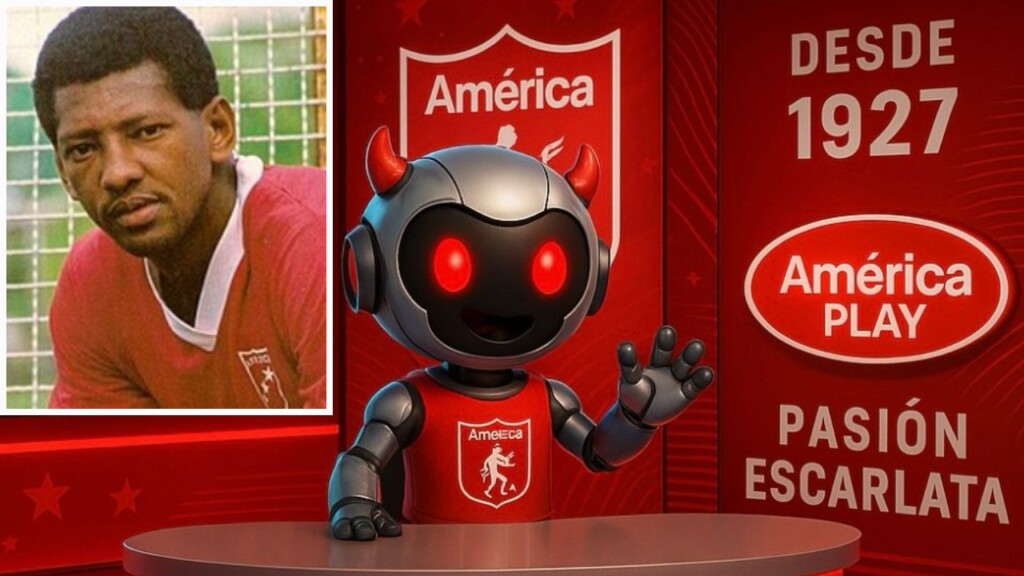 Luis Eduardo Reyes, ídolo de América de Cali | Foto: América Play / IA / América de Cali.