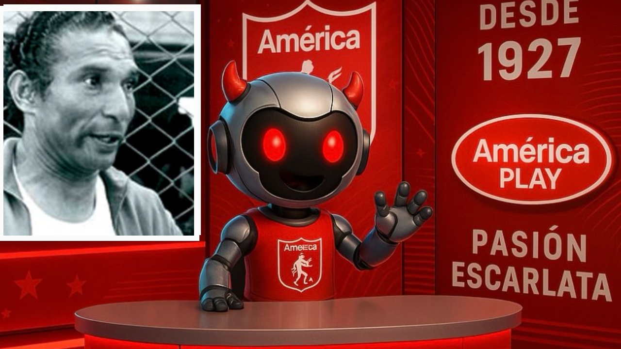 Édgar Mallarino, exfutbolista de América de Cali e ídolo del club | Foto: @AmericadeCali.