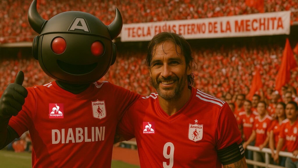 DIAblini y 'Tecla' Farías | Foto: América Play / IA.