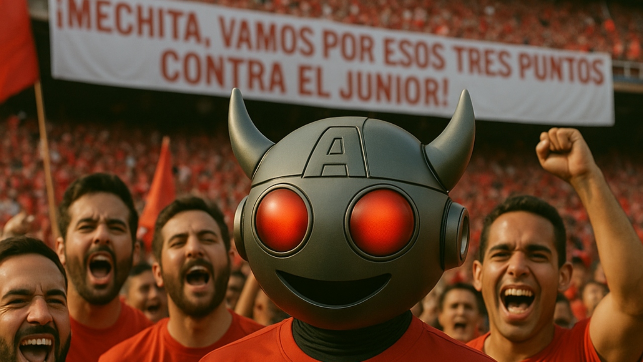DIAblini e hinchas de América de Cali en el Pascual | Foto: América Play / IA.