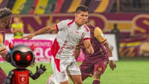 Rafael Carrascal en el juego de América de Cali contra el Tolima | Foto: @America de Cali.
