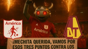 DIAblini palpita el juego entre América de Cali y Deportes Tolima | Foto: IA / América Play.